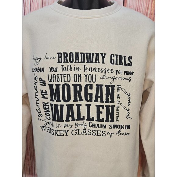 Morgan Wallen Graphic Sweatshirt Small - Picture 3 of 6